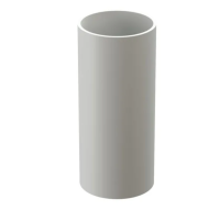 Труба 100 1м бел RAL9003