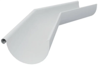 Кр.желоба длин. 135 100 бел СТ.ОБР RAL 9003