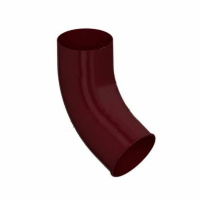 Колено гофр.100 вишня