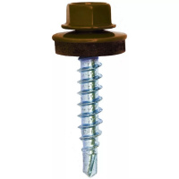 Саморез кровельный Daxmer 4 8x35 RAL 3005