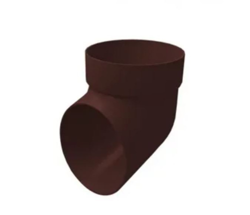 Колено сливное шоколадное Grand Line ПВХ (RAL 8017)