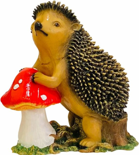 Еж большой с грибом 38см