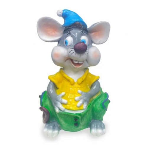 Фигурка Мышка в шапке Н-44см