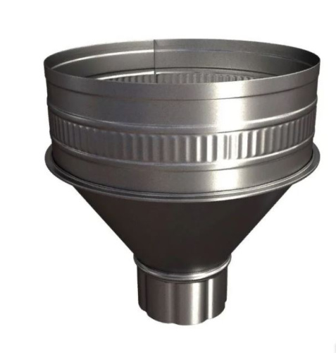 Воронка ребристая оцинкованная