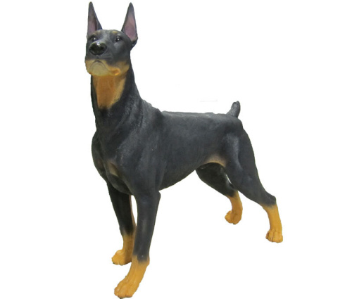 Фигурка Собака доберман большой стоит Н-48см
