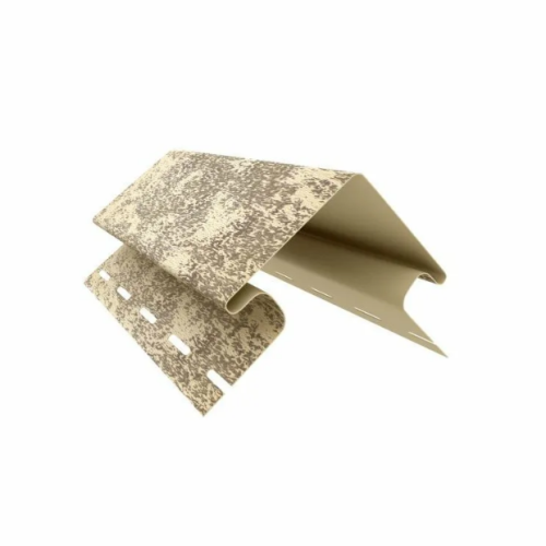 Планка СтоунХаус Наружный угол Кирпич бежевый Ю-Пласт